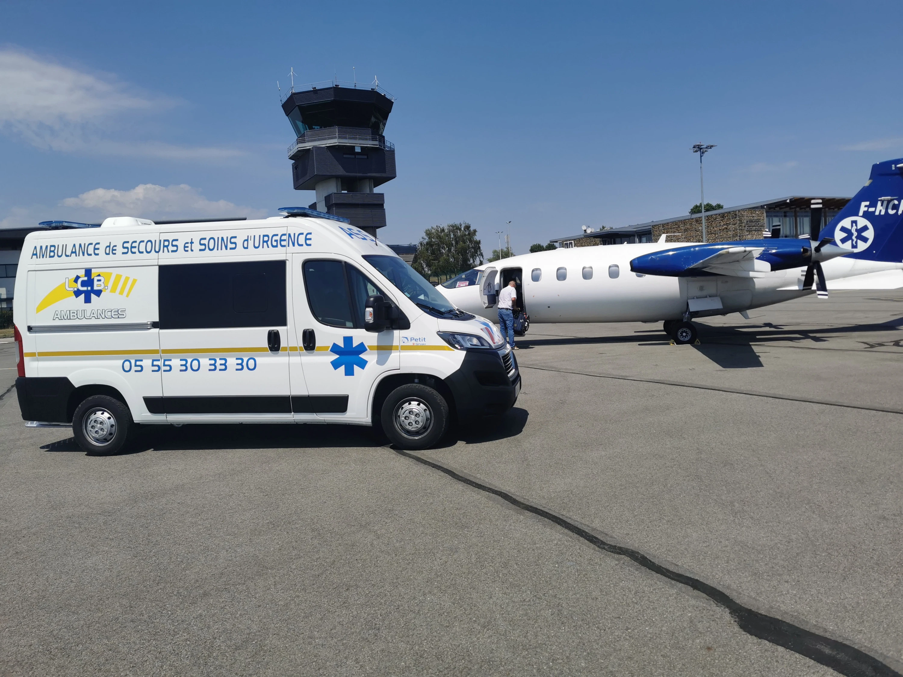 rapatriement sanitaire à Feytiat